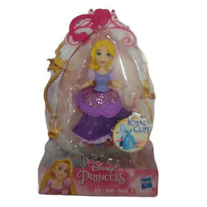 Hasbro Disney Princess  Rapunzel, Royal Clips, NWT